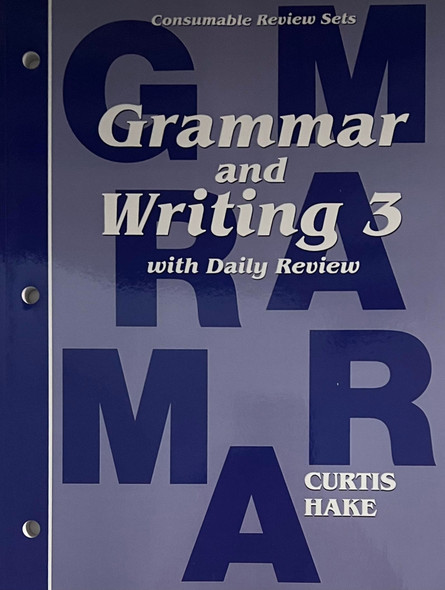 Grade 3 Grammar and Writing Consumable Review Sets Book