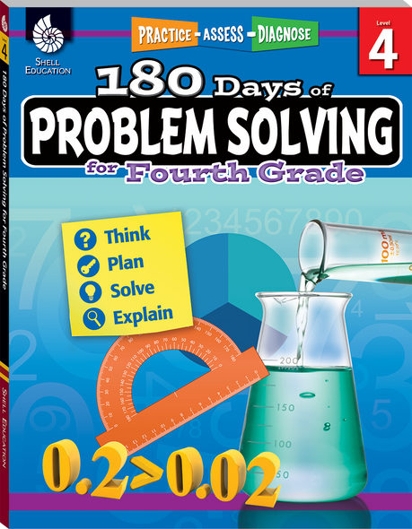 180 Days of Problem Solving for Fourth Grade (Bulk)