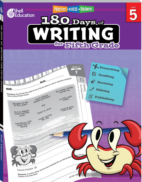 180 Days of Writing for Fifth Grade (Bulk)
