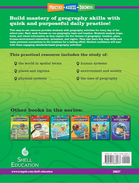 180 Days of Geography for Sixth Grade (Bulk)