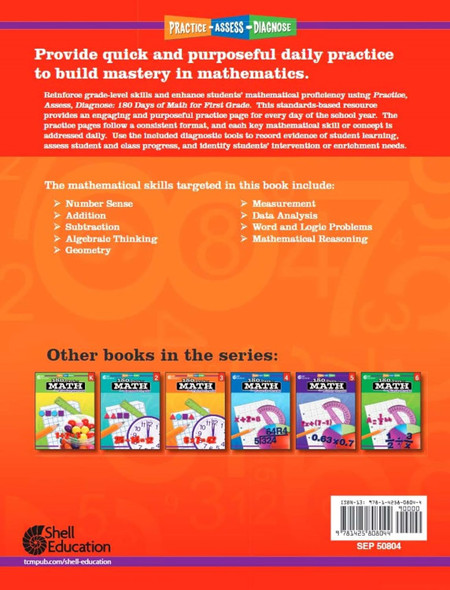 180 Days of Math for First Grade (Bulk)