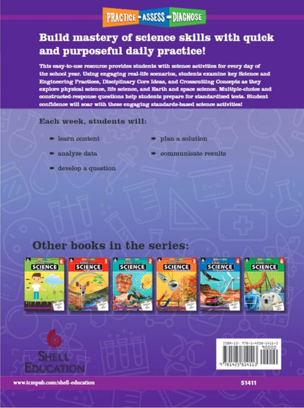 180 Days of Science for Fifth Grade (Bulk)