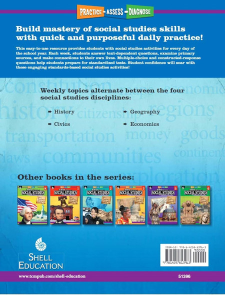 180 Days of Social Studies for Fourth Grade (Bulk)