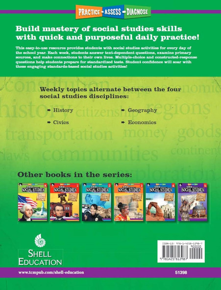 180 Days of Social Studies for Sixth Grade (Bulk)