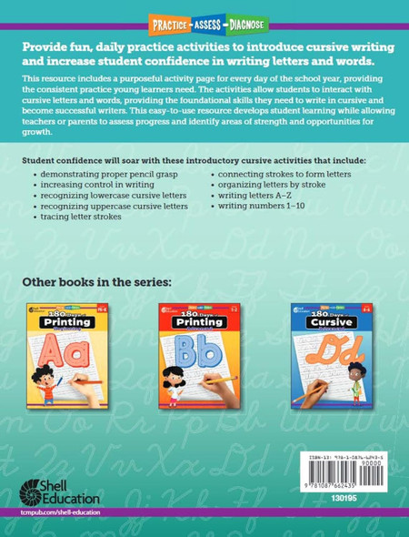 180 Days of Cursive: Beginning for Grades 2-3 (Bulk)