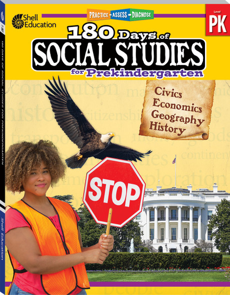 180 Days of Social Studies for PreKindergarten Workbook