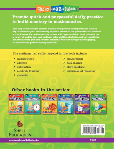 180 Days of Problem Solving for Kindergarten Workbook