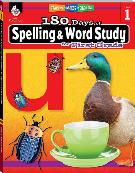 180 Days of Spelling & Word Study for First Grade Workbook