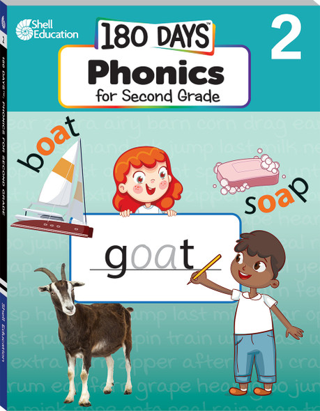 180 Days of Phonics for Second Grade Workbook