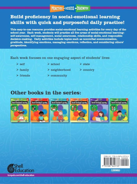 180 Days of Social-Emotional Learning for Fourth Grade Workbook