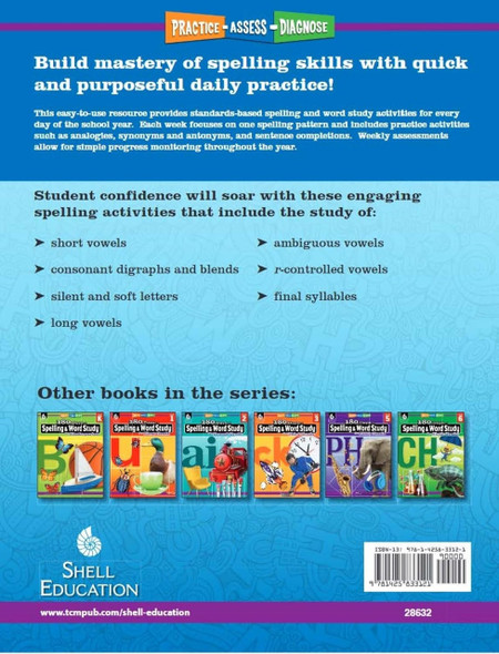 180 Days of Spelling & Word Study for Fourth Grade Workbook