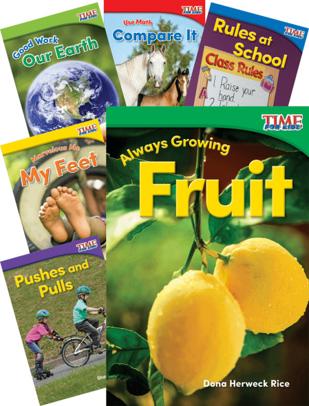 TIME FOR KIDS® Informational Text Grade K Readers Set 2 10-Book Set