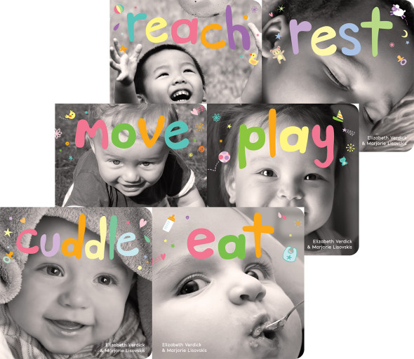 Happy Healthy Baby Board Books Complete Series 6-Book Set