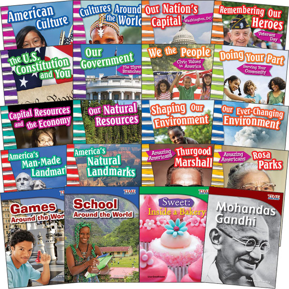 Grade 3 Social Studies (C3) 20-Book Set