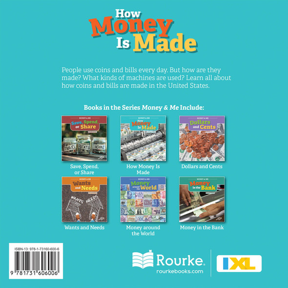 Grades PreK-2 Money and Me: How Money Is Made Reader
