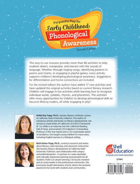 Grades PreK-1 Purposeful Play for Early Childhood Phonological Awareness, 2nd Edition