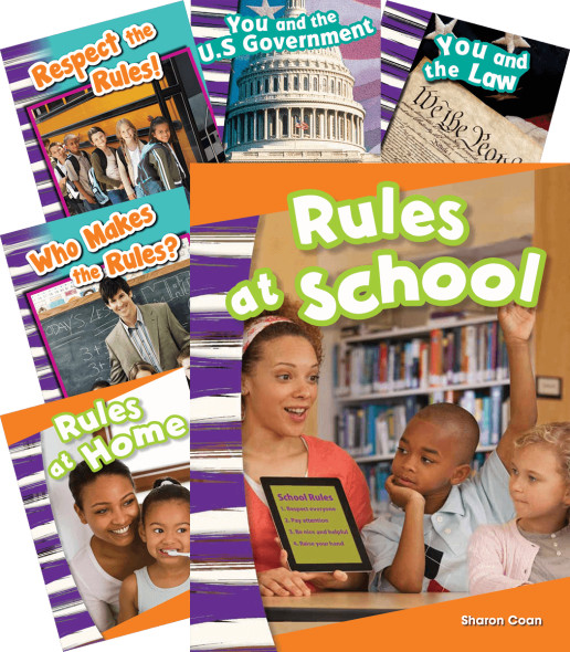Grades K-2 Rules and Authority 6-Book Set