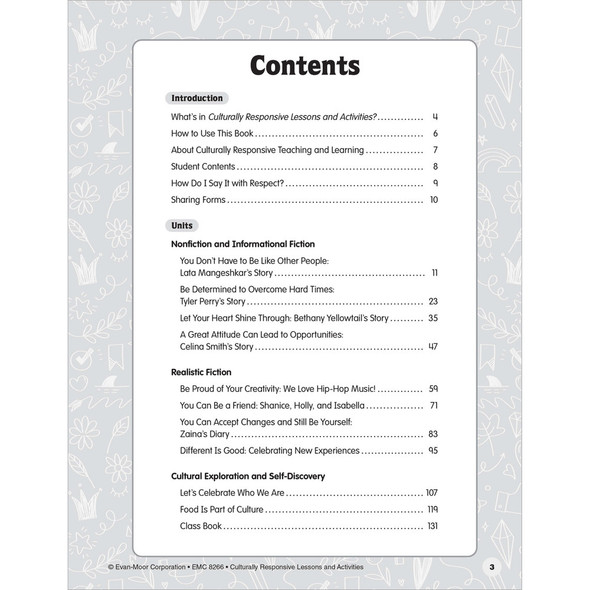 Grade 6 Culturally Responsive Lessons and Activities