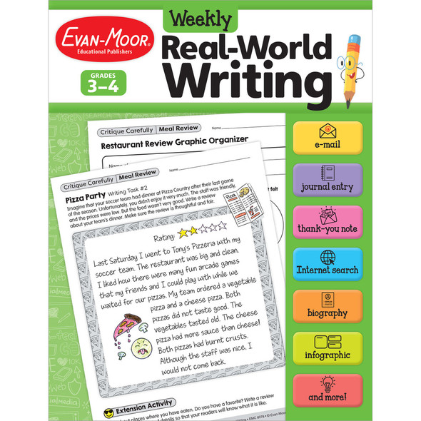 Grades 3-4 Weekly Real-World Writing
