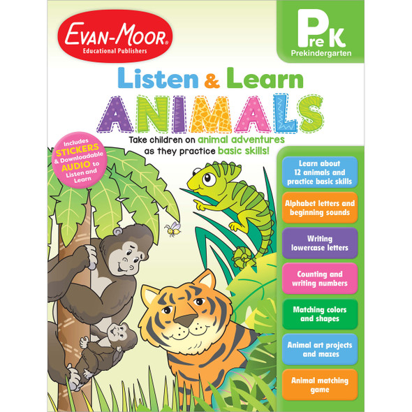 PreK Listen & Learn: Animals