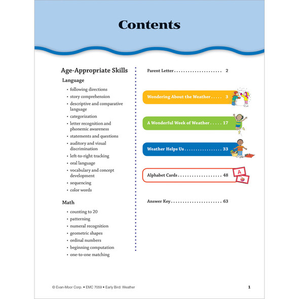 Early Bird: Weather Activity Book for Ages 4+
