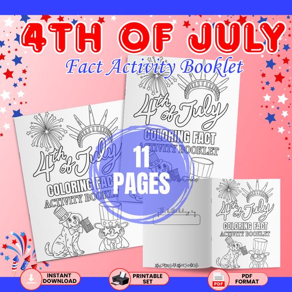 4th of July Fact Activity Booklet