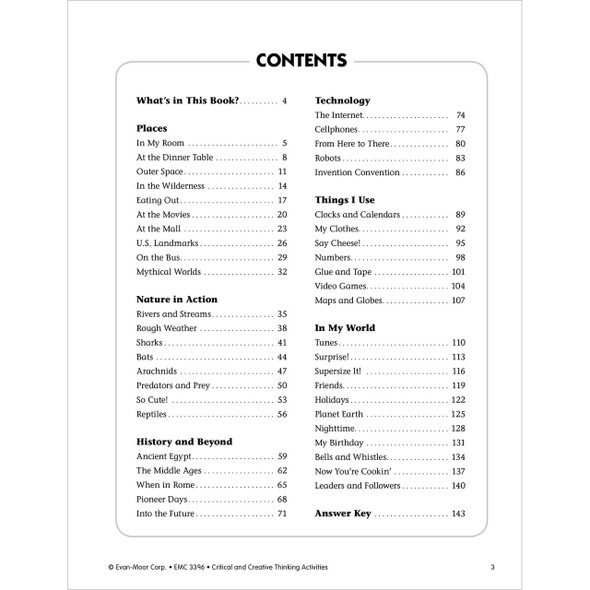 Grade 6 Critical and Creative Thinking Activities Teacher Resource Book