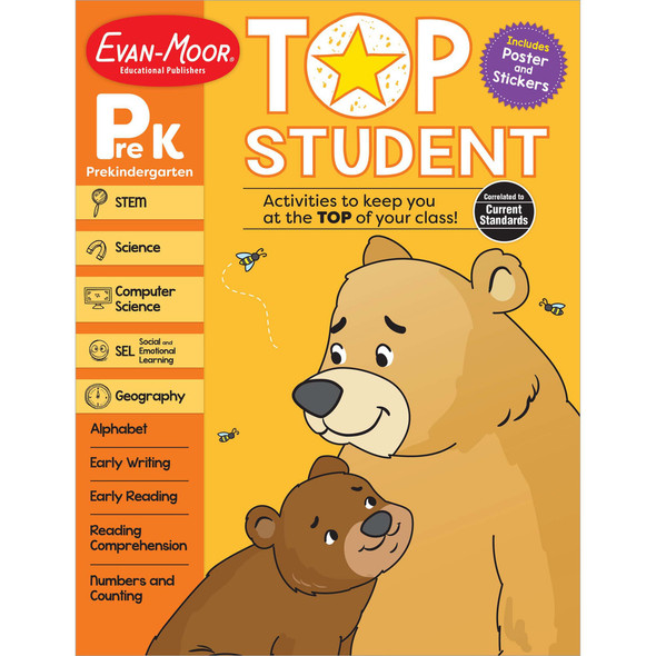 PreK Top Student Activity Book