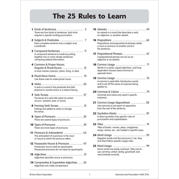 Grade 6 Grammar & Punctuation Teacher Resource Book