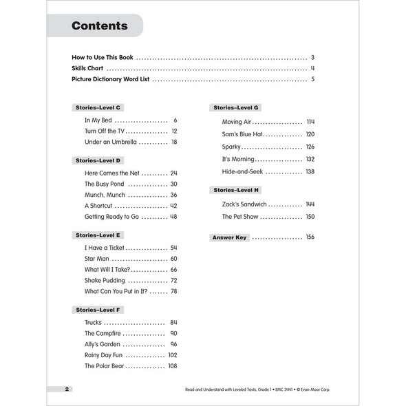 Grade 1 Read and Understand with Leveled Texts Teacher Resource Book
