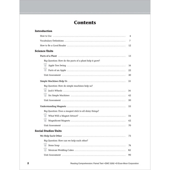 Grade 2 Reading Comprehension: Paired Text Teacher Resource Book