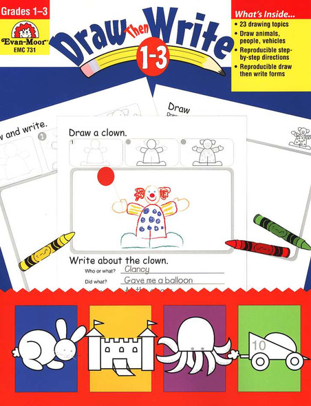 Grades 1-3 Draw Then Write Ebook