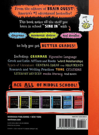 Everything You Need to Ace English Language Arts in One Big Fat Notebook