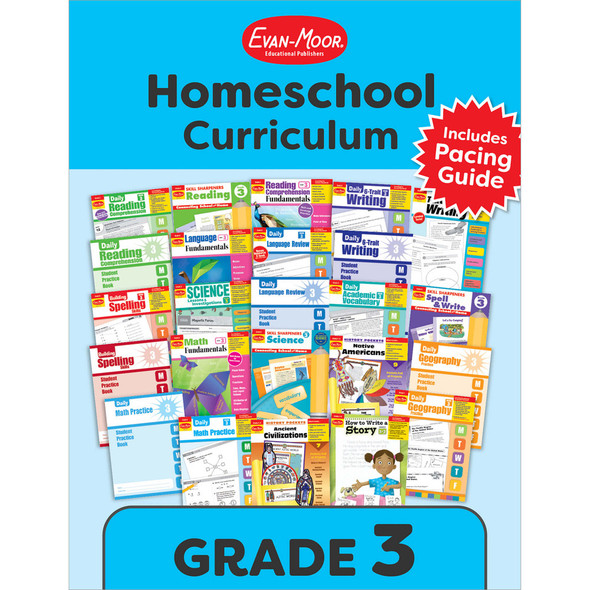 All Subjects Homeschool Bundle Grade 3