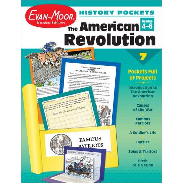 Grades 4-6 History Pockets: The American Revolution Teacher Resource Book