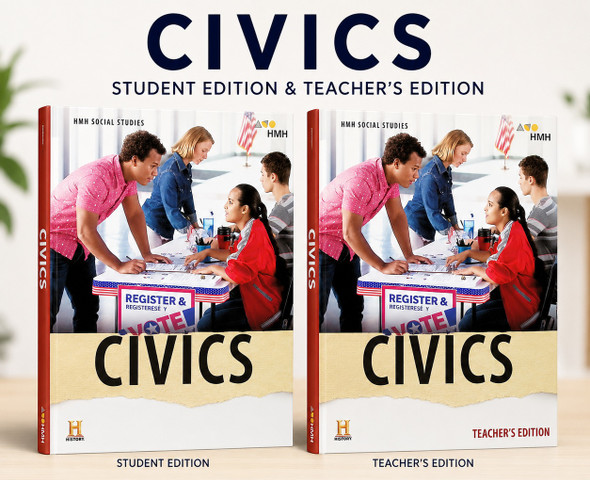 HMH Social Studies: Civics Homeschool Bundle