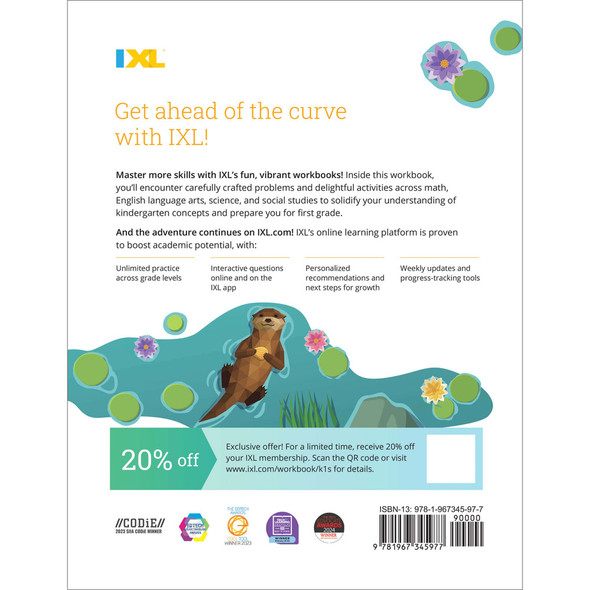 Grade K-1 The IXL Ultimate Summer Workbook