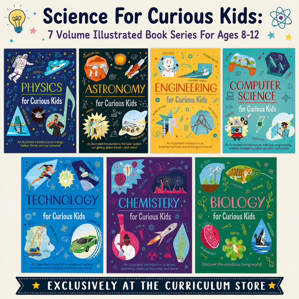 Science For Curious Kids: 7-Volume Illustrated Book Series for Ages 8-12