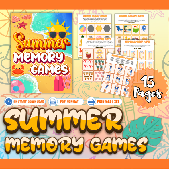Summer Memory Games