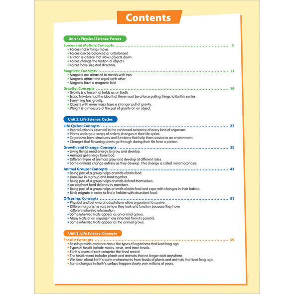Skill Sharpeners Science Workbook for Grade 3
