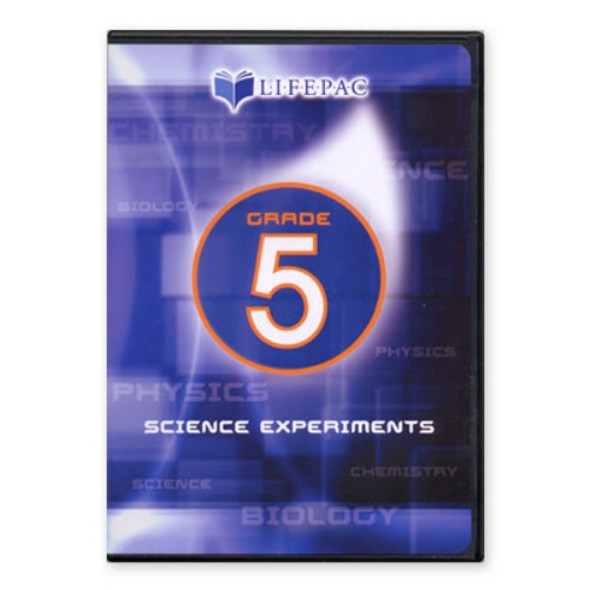 5th Grade Lifepac Science Experiments DVD