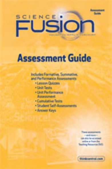 Grade 5 Science Fusion Assessment Guide