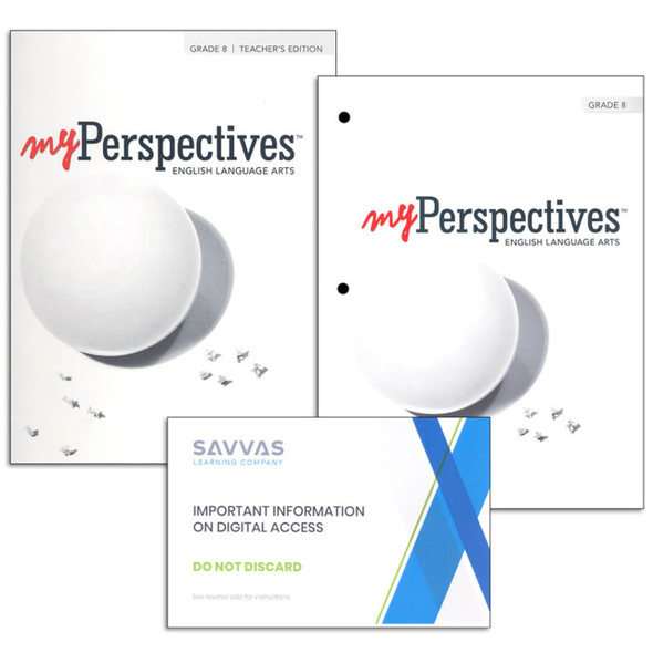 8th Grade MyPerspectives English/Language Arts Homeschool Bundle