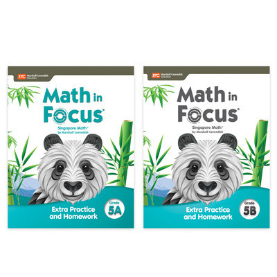 Math in Focus Extra Practice and Homework Set Grade 5