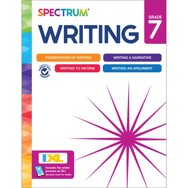 Grade 7 Spectrum Writing Workbook