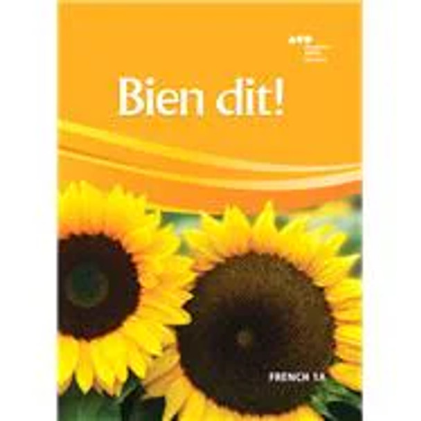 Bien Dit French Level 1A Student Edition (2018)
