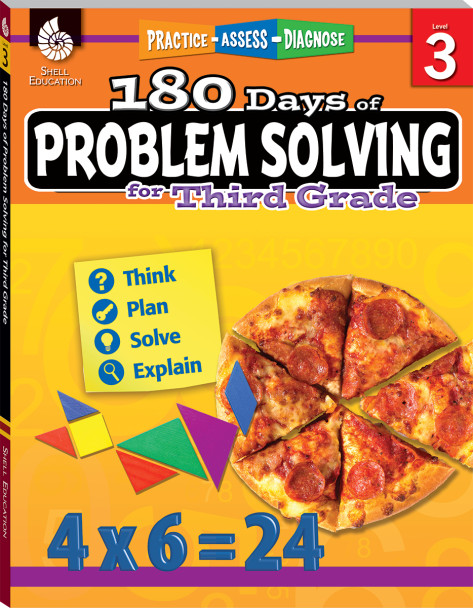 180 Days of Problem Solving for Third Grade (Bulk)