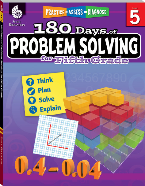 180 Days of Problem Solving for Fifth Grade (Bulk)