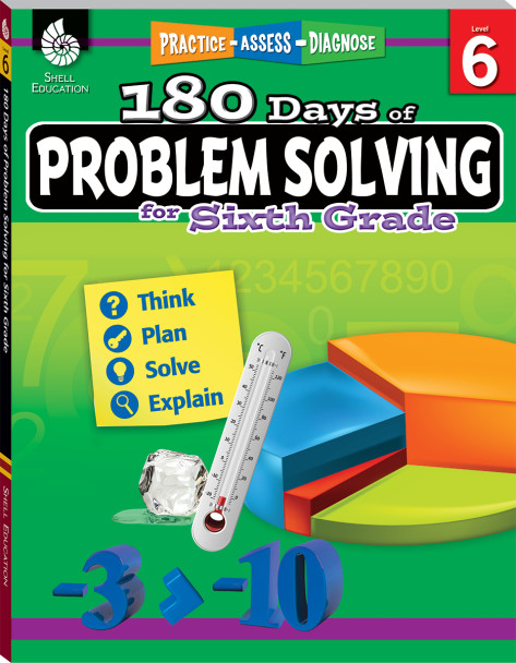 180 Days of Problem Solving for Sixth Grade (Bulk)