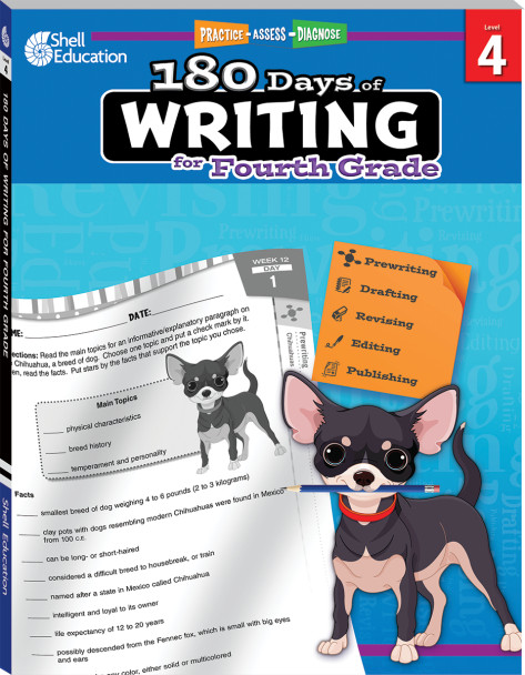 180 Days of Writing for Fourth Grade (Bulk)